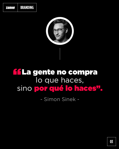La gente no compra lo que haces, sino por qué lo haces - Simon Sinek